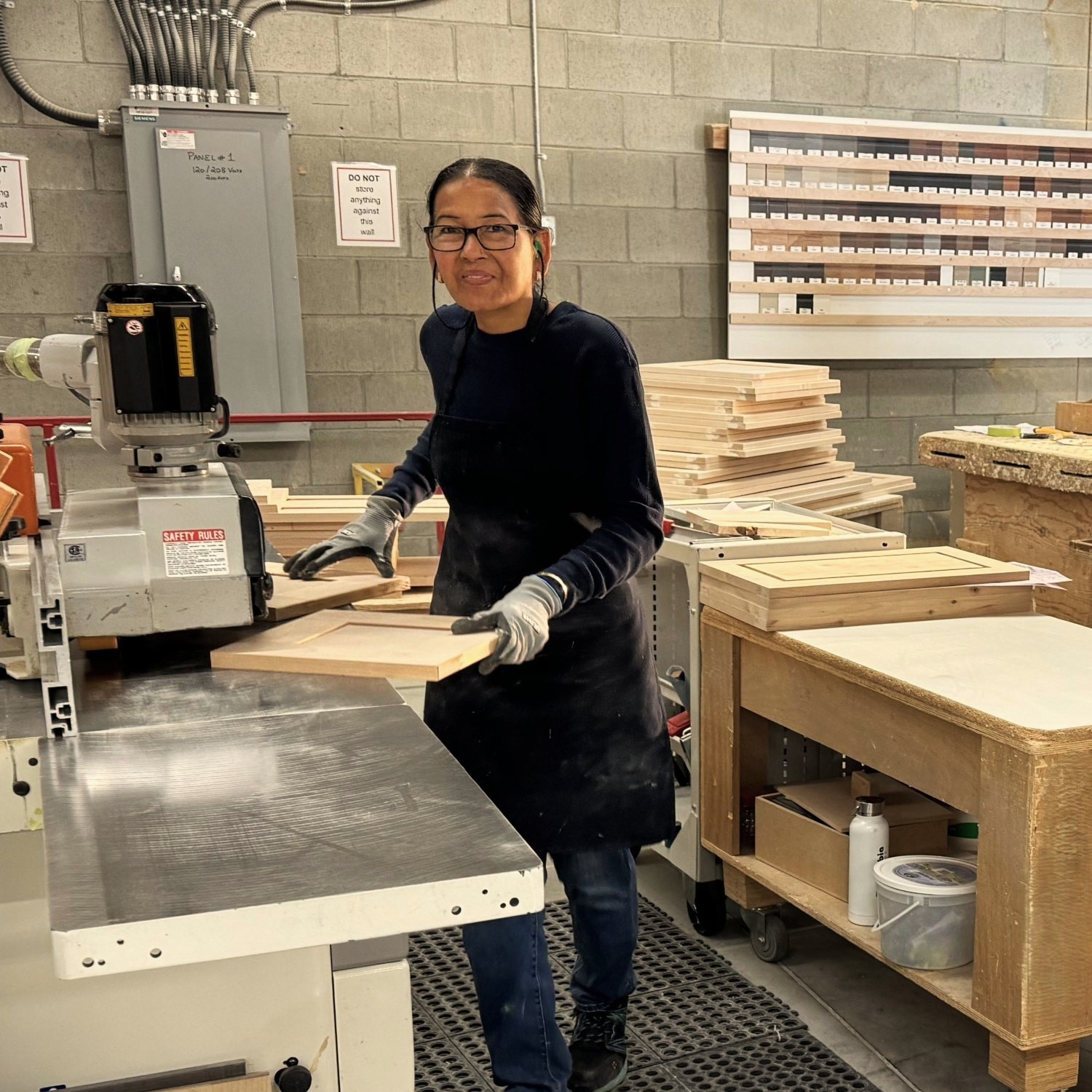 Manufacturing at Columbia Cabinets