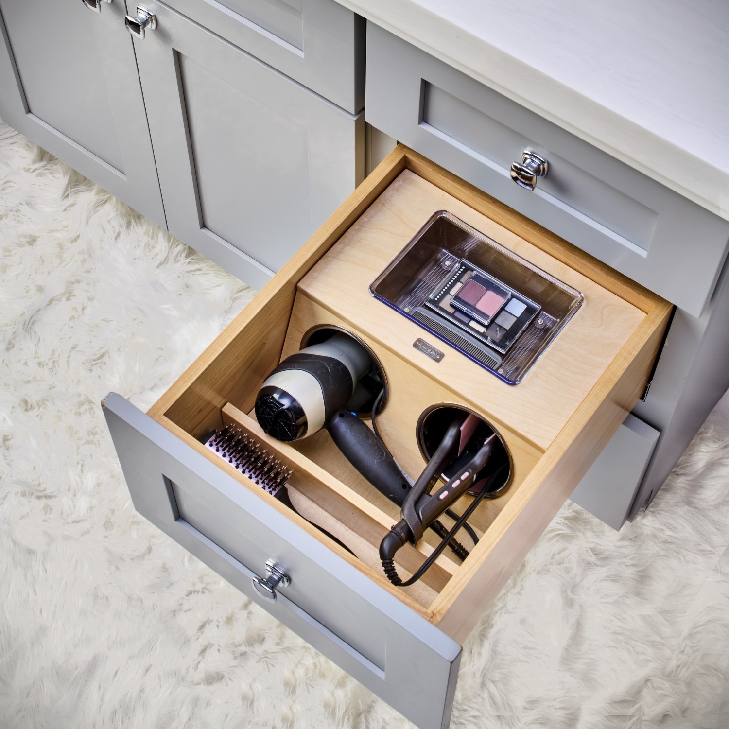 craftsmanship and sustainability | Columbia Cabinets Rev-a-Shelf Product