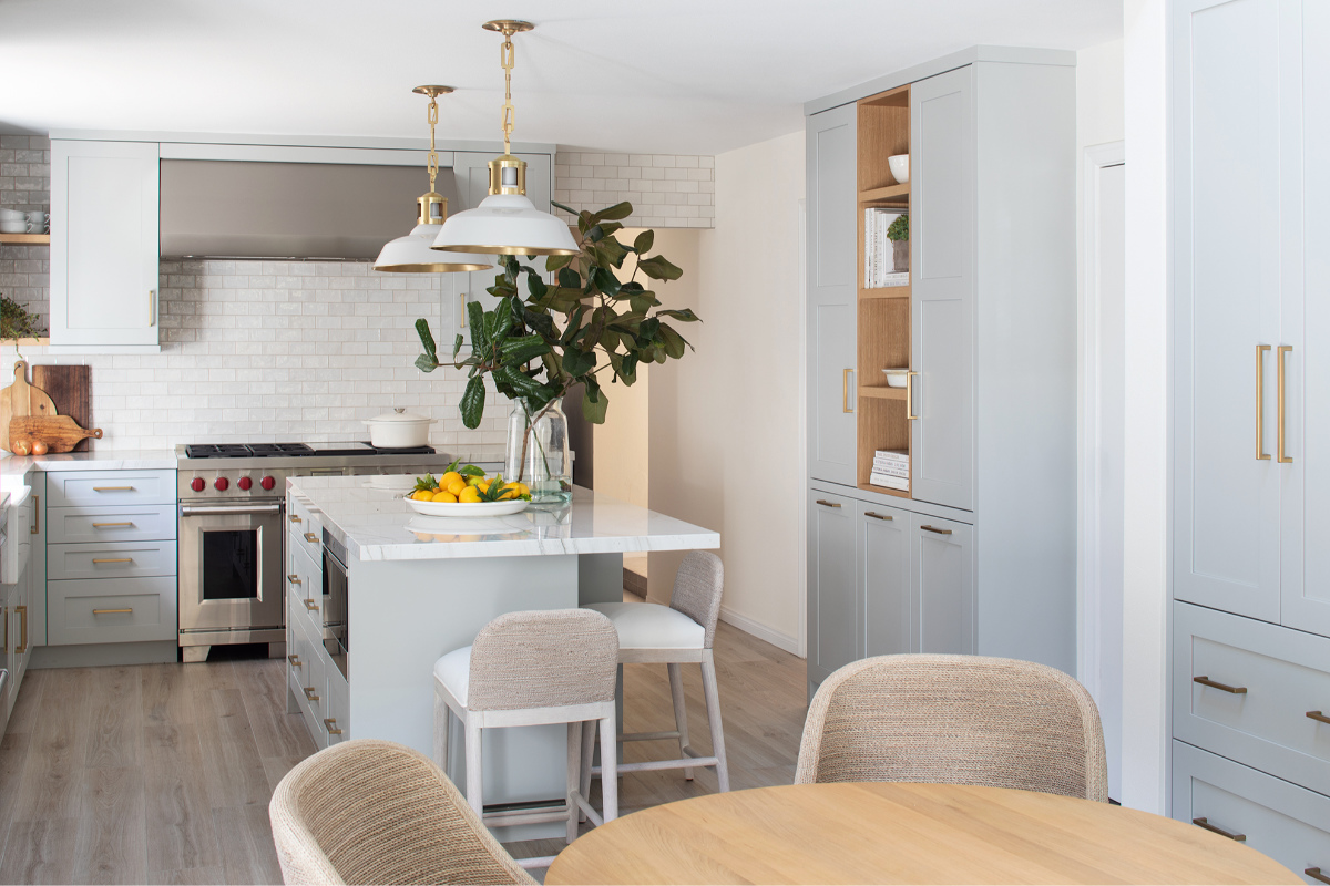 coastal calm style cabinets kitchen view 4 | FP333