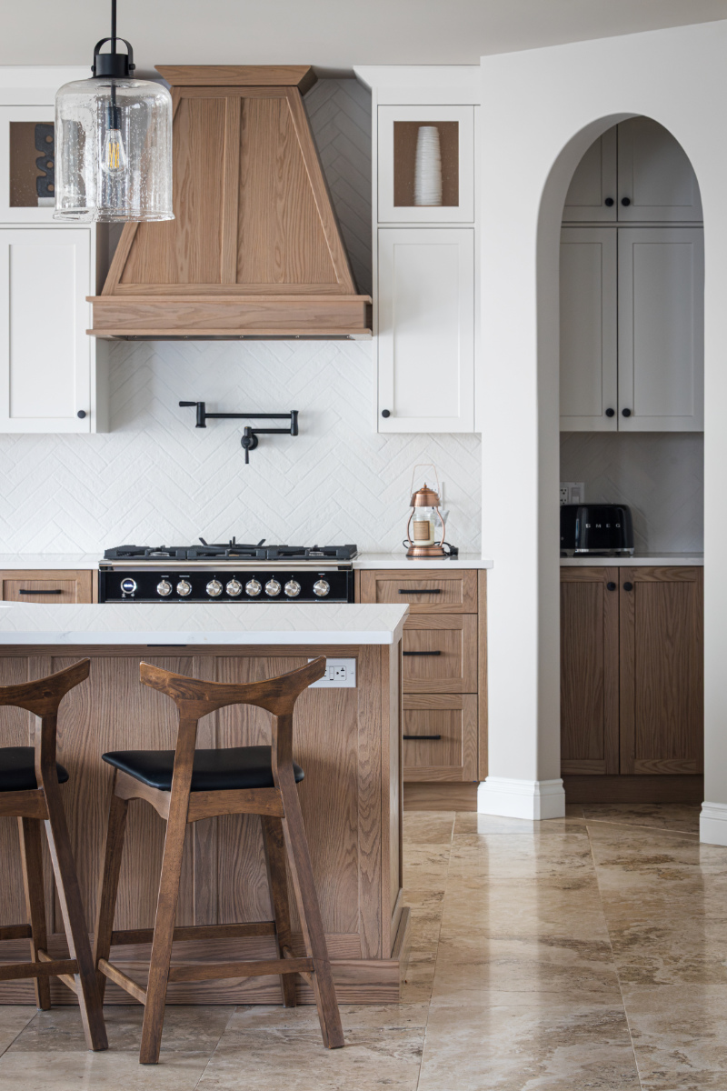 modern farmhouse cabinetry kitchen view 3 | PP420