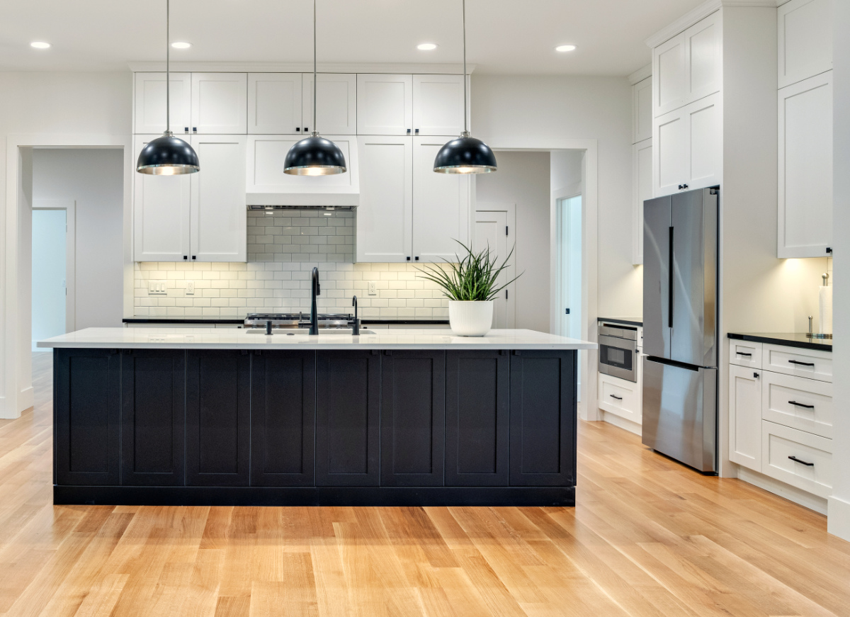 shaker-style cabinetry kitchen view 1 | PP430