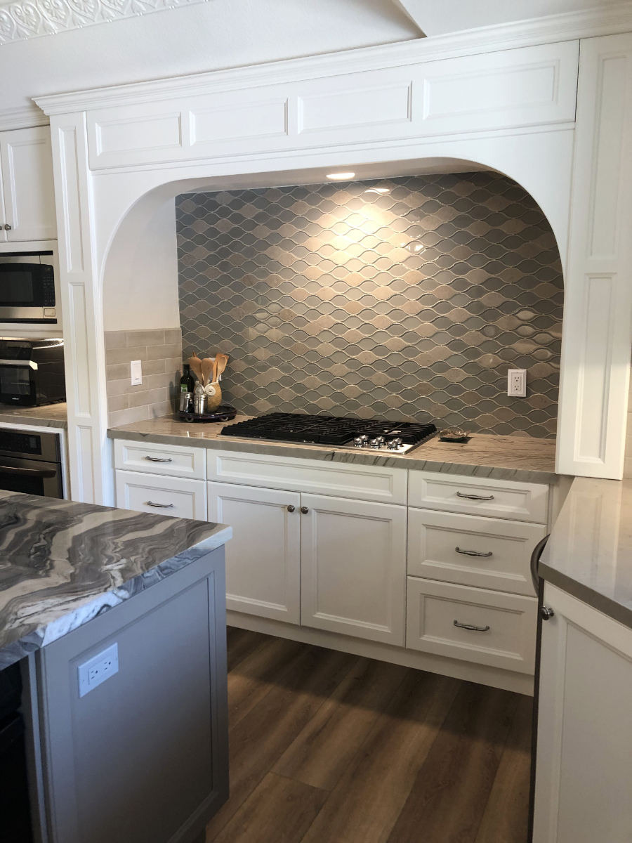 hood | arched decorative panel | custom