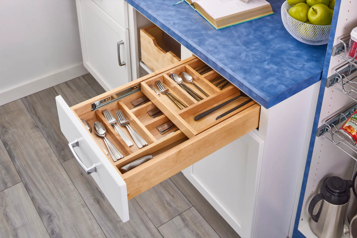 drawer organizer | cutlery two-tiered